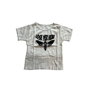 Deadly Doll Jesse Jo Stark Lose Yer Head Baby T in White